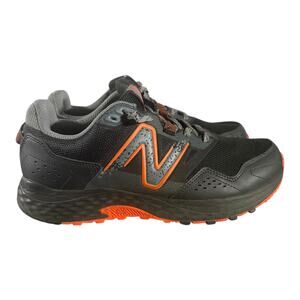 New Balance MT410 Trail Running Shoes Men’s 8.5 4E Extra Wide Black Orange